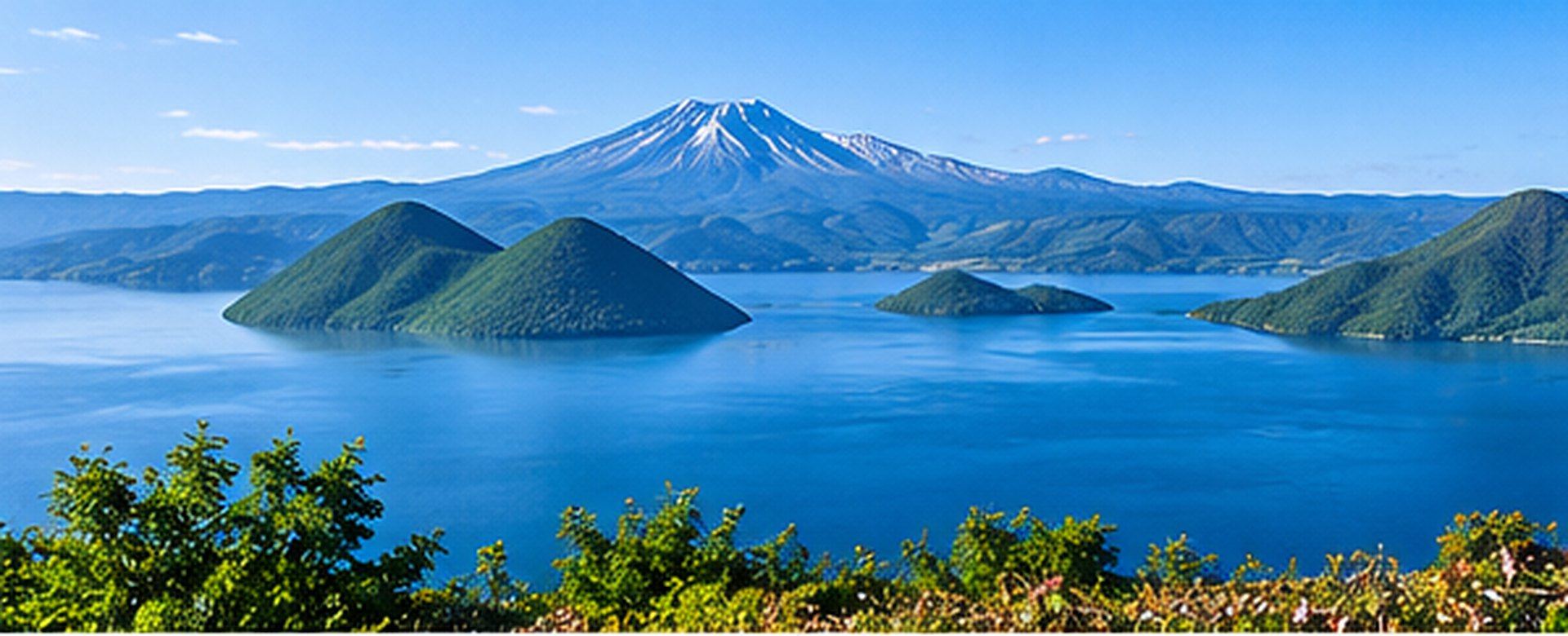 洞爺湖の風景